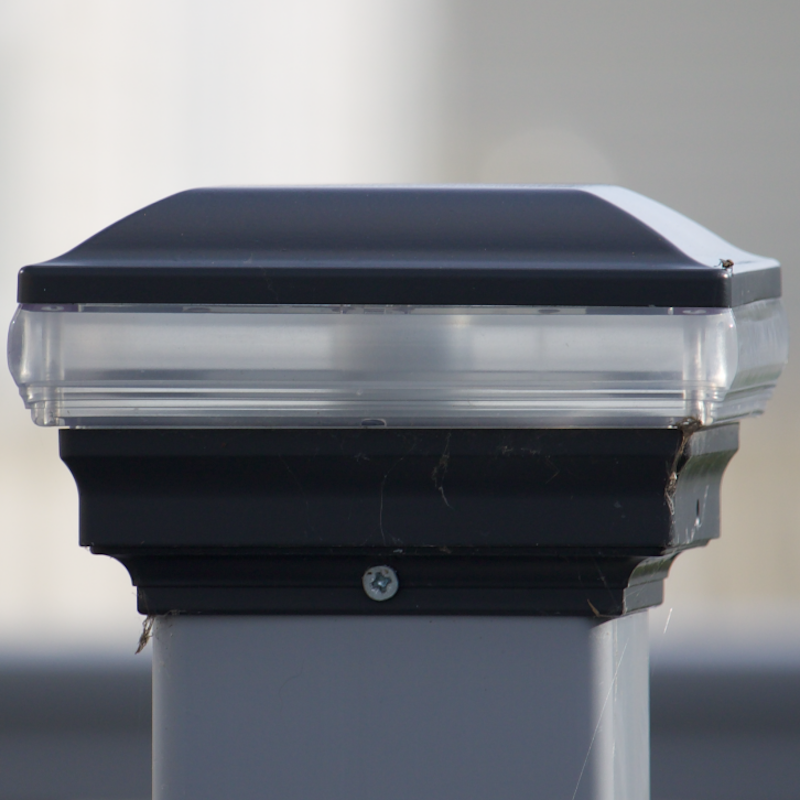 Wired post cap lights deals